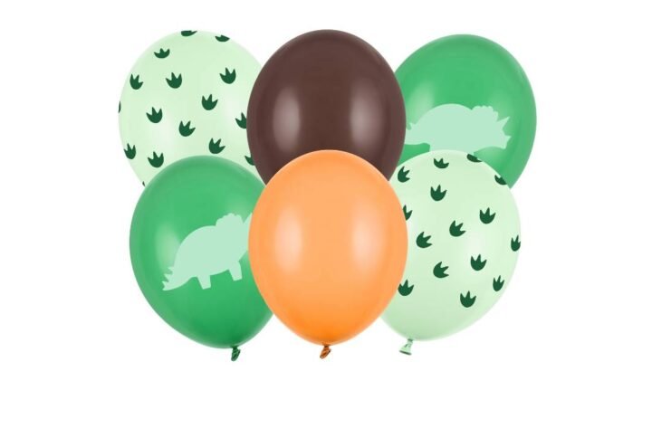 Guminiai-balionai-su-dinozaurais-Party-Deco-30-cm-6-vnt.