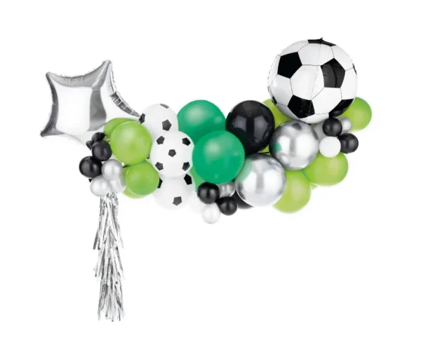 Futbolo gimtadienis balionų girlianda 150x126cm