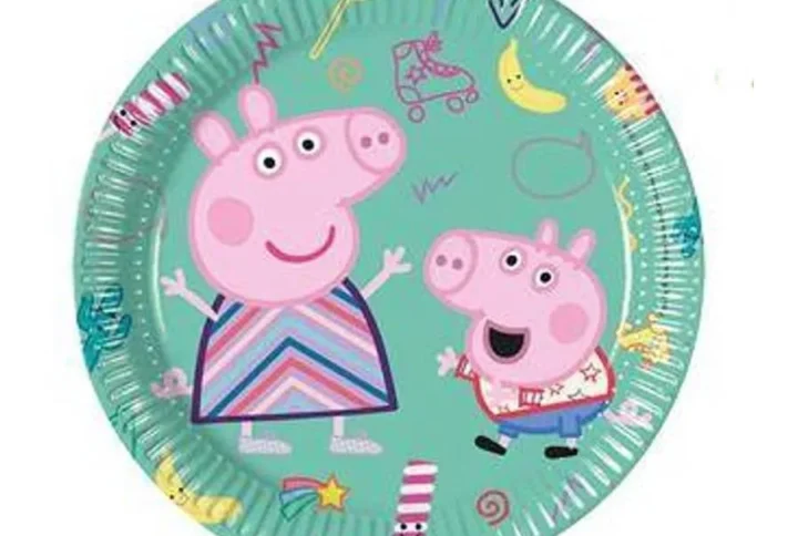 Kiaulytė-Peppa-vienkartiniai-indai-8-vnt.