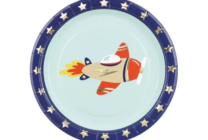 Lėktuvas-vienkartiniai-indai-6-vnt.