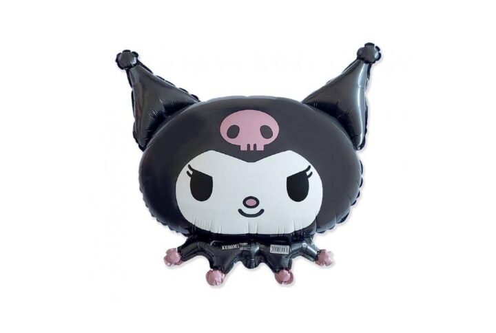 Folinis-balionas-galva-Kuromi-60-cm