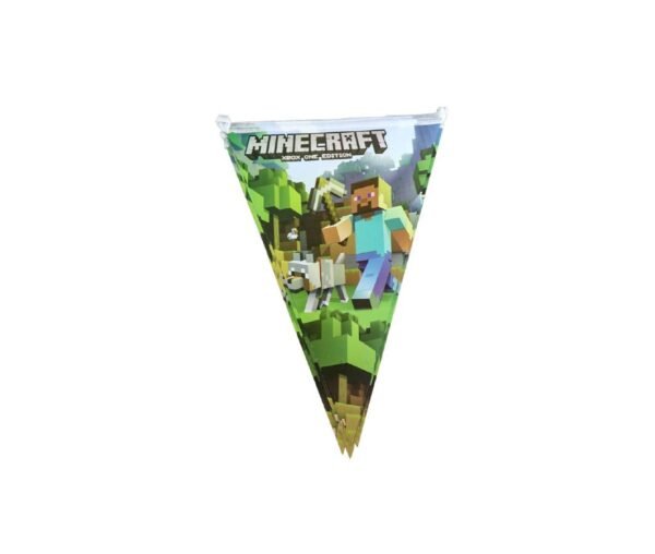 Girlianda vėliavėlių ,,Minecraft”