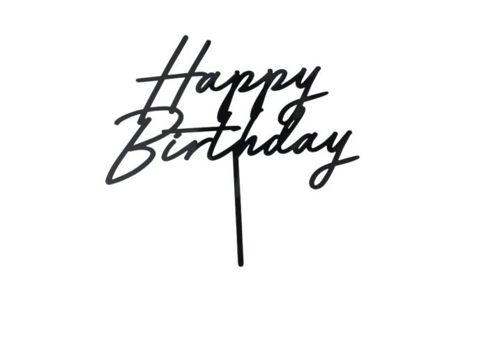 Torto-smeigtukas-juodas-Happy-Birthday