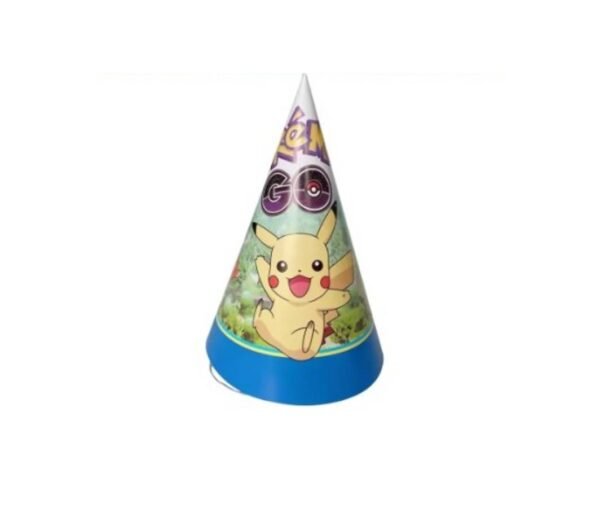 Popierinės kepurės ,,Pokemonai” 6 vnt.
