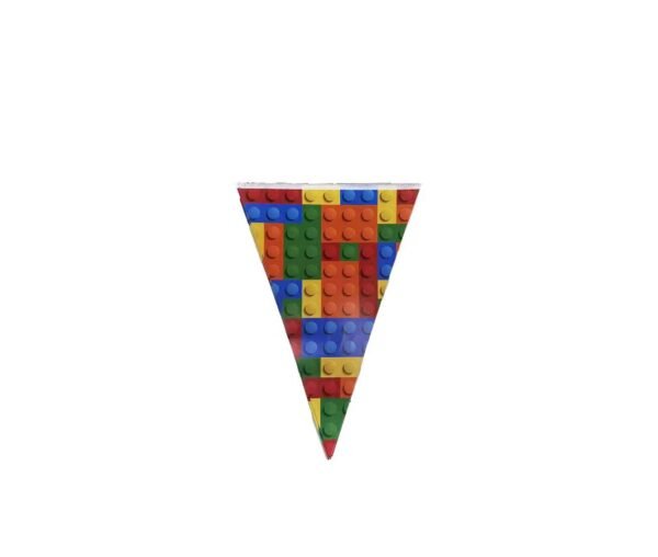 Girlianda vėliavėlių ,,Lego kaladėlės”