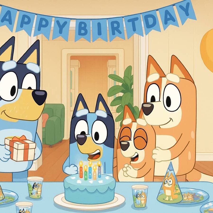 Bluey-teminis-vakarėlis-nepamirštama-šventė-vaikams-2