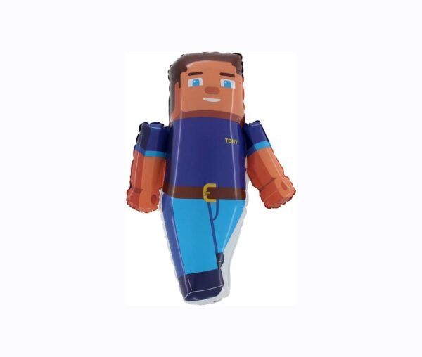 Folinis balionas ,,Minecraft Tony” 76cm