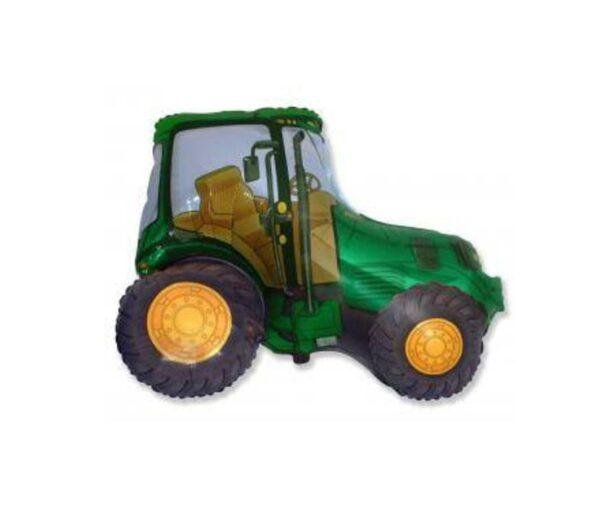 Folinis balionas žalias ,,Traktorius” 60 cm