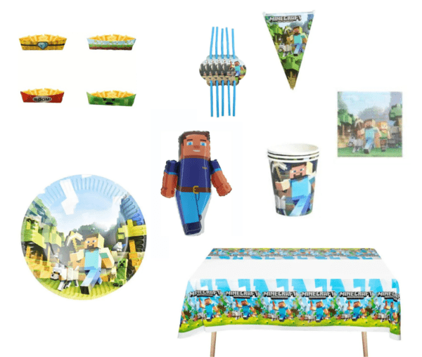 Minecraft teminis gimtadienis 10 asmenims