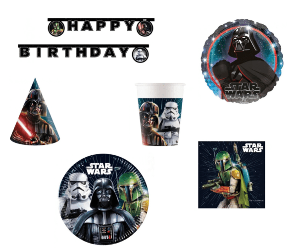 Star Wars gimtadienio atributika 8 asmenims
