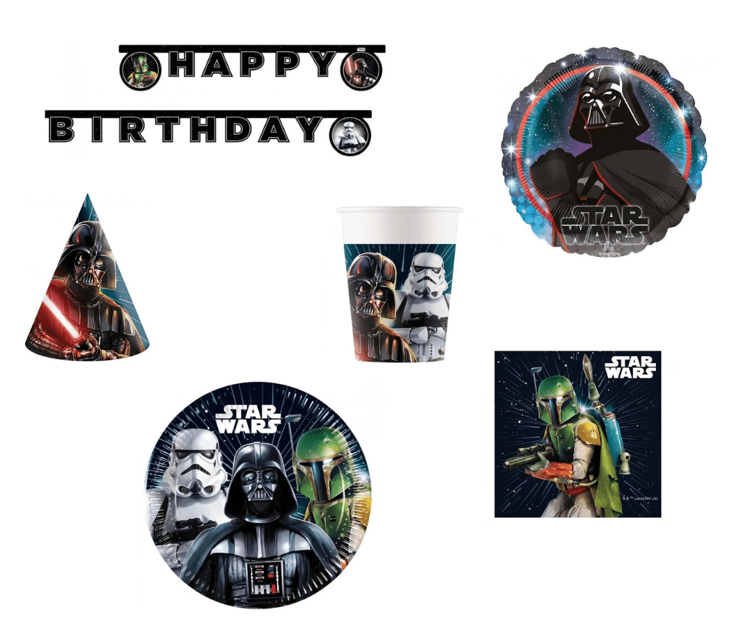 Star Wars gimtadienio atributika 8 asmenims
